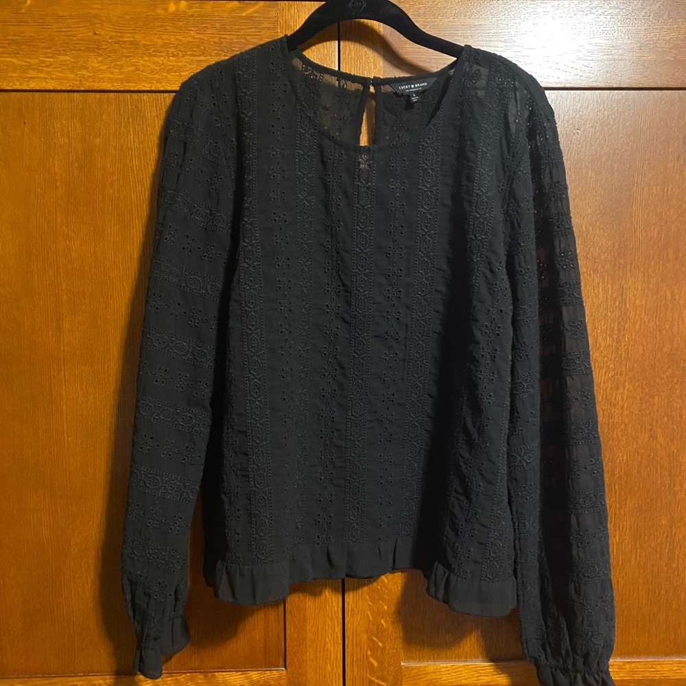 Lucky Brand Long-Sleeve blouse